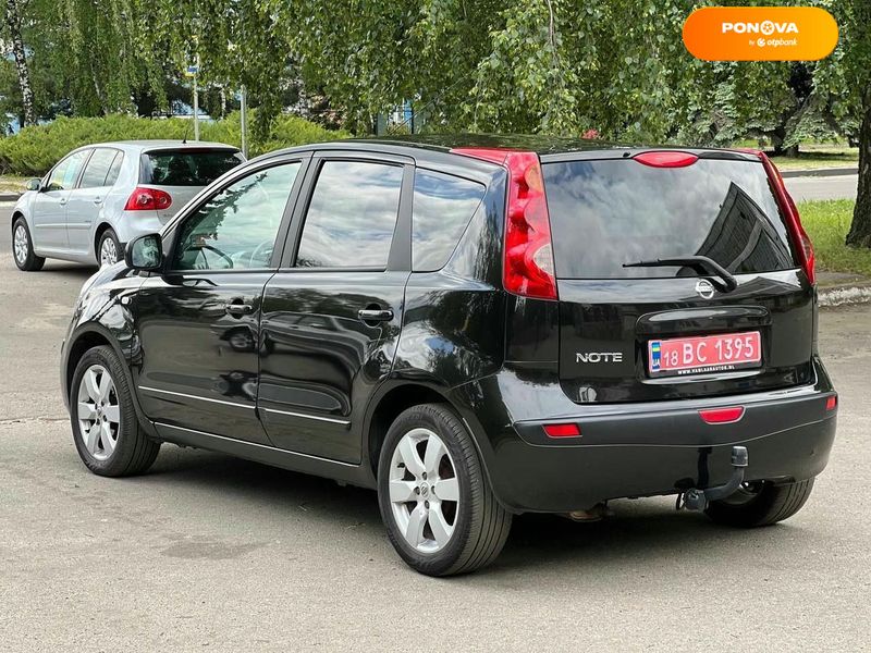 Nissan Note, 2007, Бензин, 1.6 л., 233 тыс. км, Хетчбек, Чорный, Лубни Cars-Pr-68936 фото