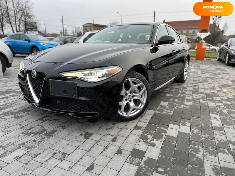 Alfa Romeo Giulia, 2017, Бензин, 2 л., 37 тыс. км, Седан, Чорный, Львов 29638 фото