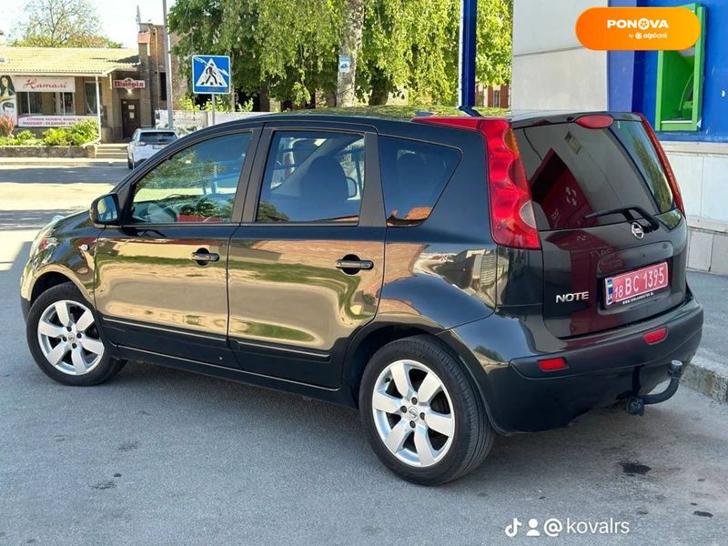 Nissan Note, 2007, Бензин, 1.6 л., 233 тис. км, Хетчбек, Чорний, Лубни Cars-Pr-68936 фото