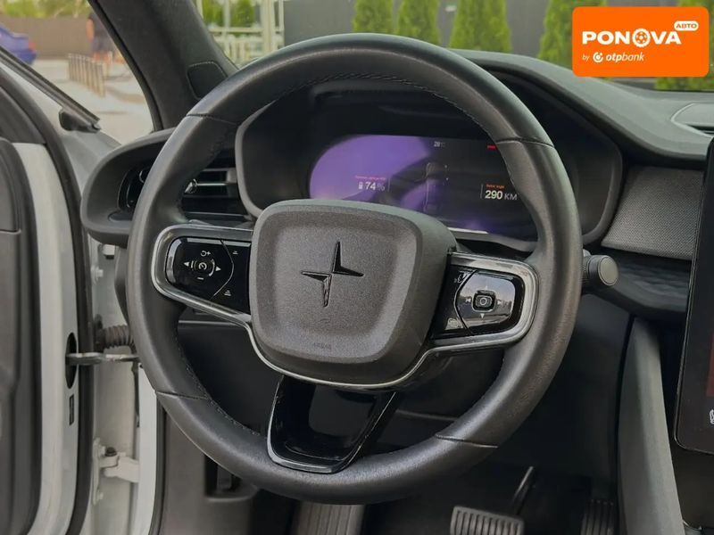 Polestar 2, 2023 г., Електро, 90 тыс. км, Седан, Белый, Днепр (Днепропетровск) AT-10424306 фото