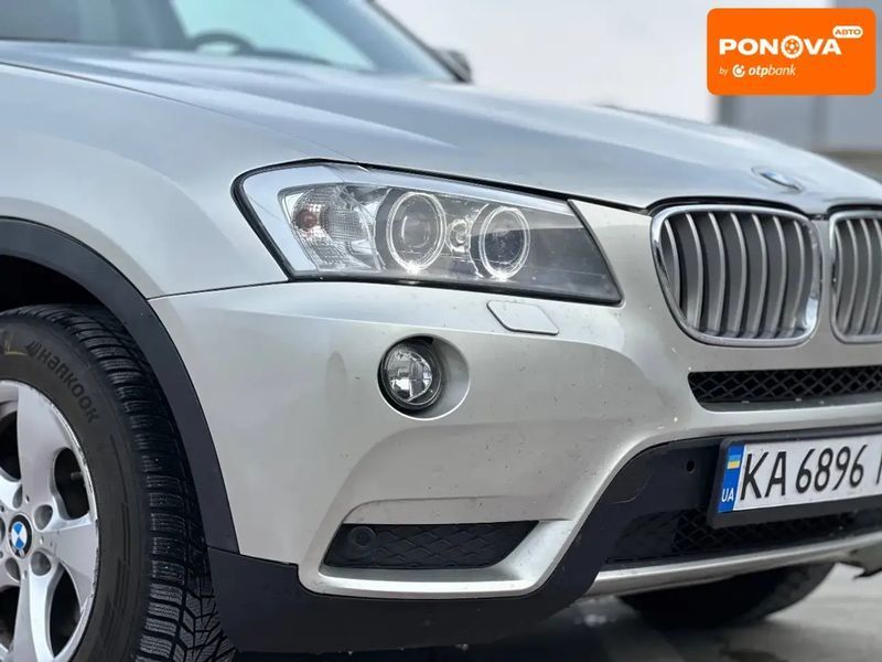 BMW X3, 2012 г., Бензин, 185 тыс. км, Внедорожник / Кроссовер, Серый, Каменское (Днепродзержинск) AT-10407152 фото