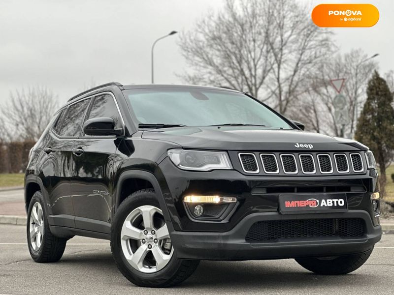 Jeep Compass, 2019, Бензин, 2.36 л., 92 тис. км, Позашляховик / Кросовер, Чорний, Київ 13309 фото