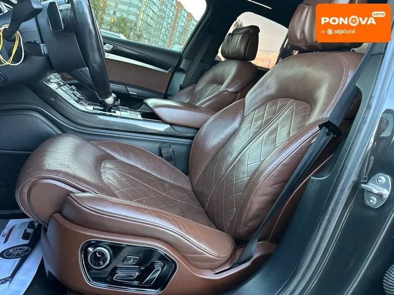Audi S8, 2013 р., Бензин, 220 тис. км, Седан, Сірий, Івано-Франківськ AT-10416707 фото