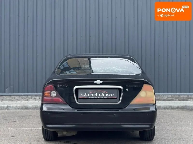 Chevrolet Evanda, 2006 р., Газ пропан-бутан / Бензин, 340 тис. км, Седан, Чорний, Миколаїв AT-10417337 фото