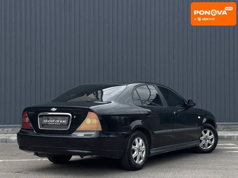 Chevrolet Evanda, 2006 р., Газ пропан-бутан / Бензин, 340 тис. км, Седан, Чорний, Миколаїв AT-10417337 фото