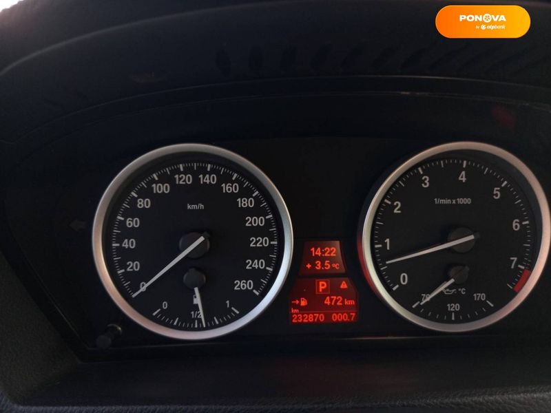 BMW X6, 2010, Бензин, 2.98 л., 232 тис. км, Позашляховик / Кросовер, Чорний, Полтава 22782 фото