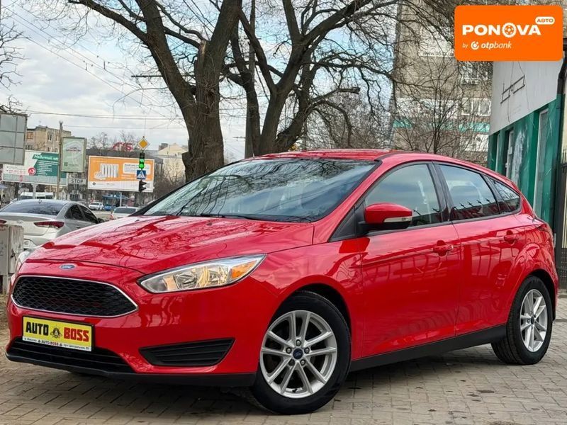 Ford Focus, 2017 р., Бензин, 206 тис. км, Хетчбек, Червоний, Миколаїв AT-10414906 фото