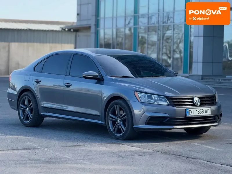Volkswagen Passat, 2016 р., Бензин, 199 тис. км, Седан, Сірий, Дніпро (Дніпропетровськ) AT-10412259 фото