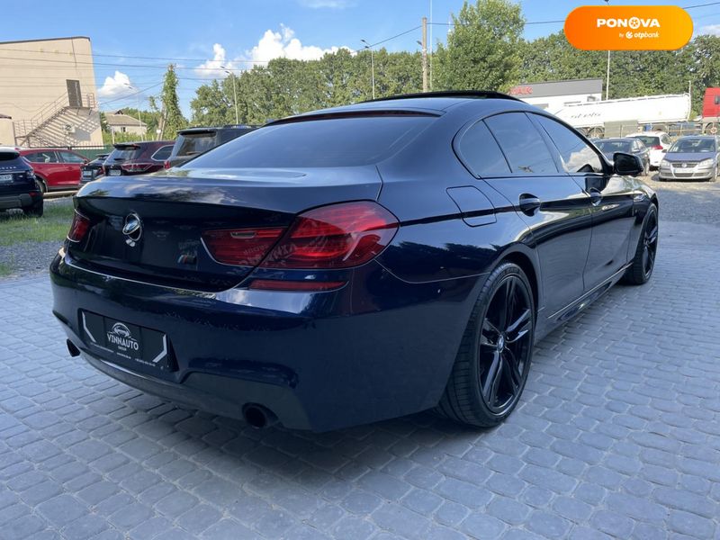 BMW 6 Series Gran Coupe, 2012, Бензин, 2.98 л., 151 тис. км, Купе, Синій, Вінниця 111155 фото