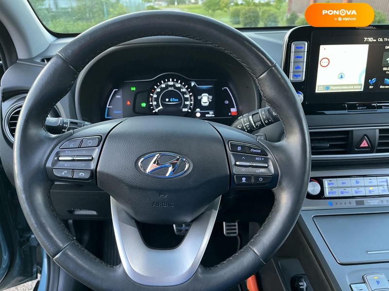 Hyundai Kona, 2019, Електро, 97 тыс. км, Внедорожник / Кроссовер, Синий, Переяслав Cars-Pr-65109 фото