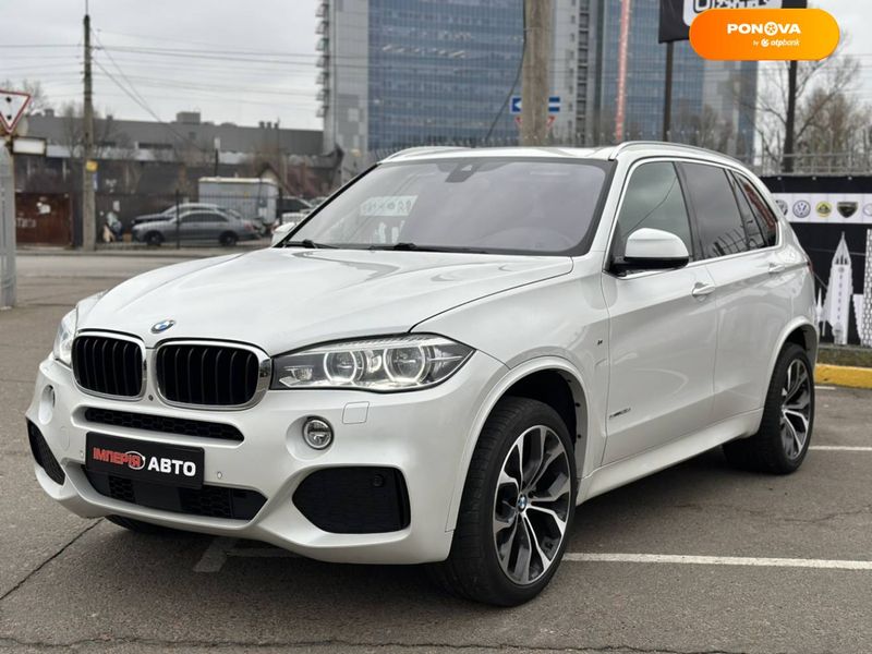 BMW X5, 2017, Бензин, 2.98 л., 120 тис. км, Позашляховик / Кросовер, Білий, Київ 42612 фото
