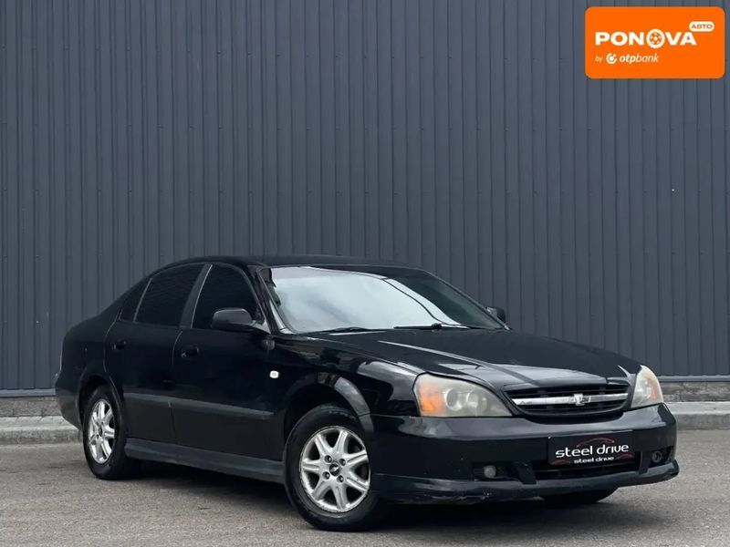 Chevrolet Evanda, 2006 р., Газ пропан-бутан / Бензин, 340 тис. км, Седан, Чорний, Миколаїв AT-10417337 фото