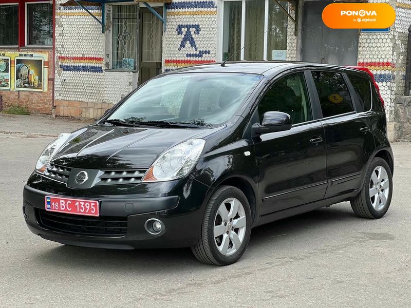 Nissan Note, 2007, Бензин, 1.6 л., 233 тыс. км, Хетчбек, Чорный, Лубни Cars-Pr-68936 фото