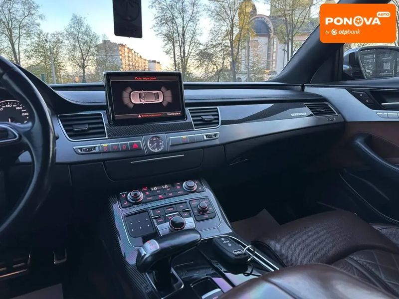 Audi S8, 2013 р., Бензин, 220 тис. км, Седан, Сірий, Івано-Франківськ AT-10416707 фото
