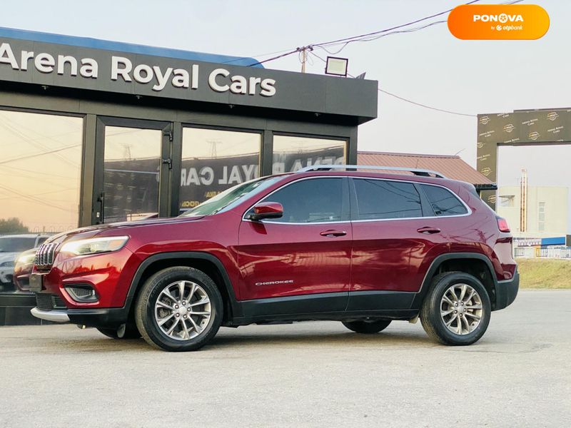 Jeep Cherokee, 2019, Бензин, 2.36 л., 43 тис. км, Позашляховик / Кросовер, Червоний, Харків 109847 фото