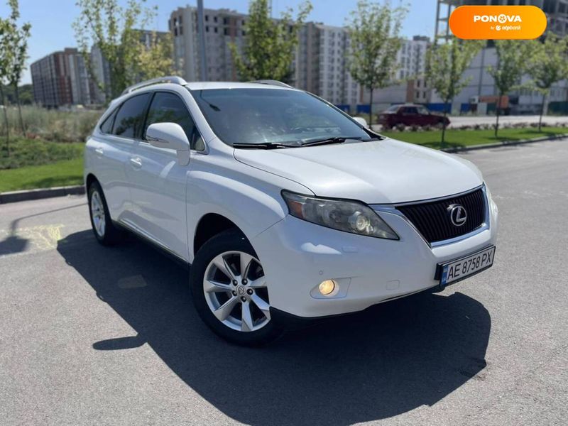 Lexus RX, 2010, Газ пропан-бутан / Бензин, 3.5 л., 225 тис. км, Позашляховик / Кросовер, Білий, Дніпро (Дніпропетровськ) 107533 фото