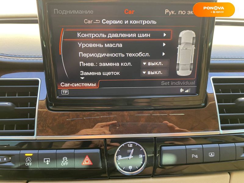 Audi A8, 2013, Бензин, 3.99 л., 127 тис. км, Седан, Чорний, Київ Cars-Pr-62192 фото