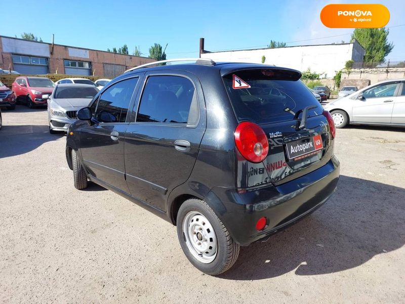 Chevrolet Matiz, 2006, Бензин, 0.8 л., 155 тыс. км, Хетчбек, Чорный, Запорожье 102550 фото