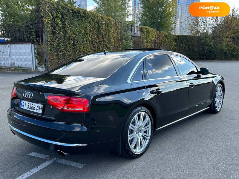 Audi A8, 2013, Бензин, 3.99 л., 127 тыс. км, Седан, Чорный, Киев Cars-Pr-62192 фото