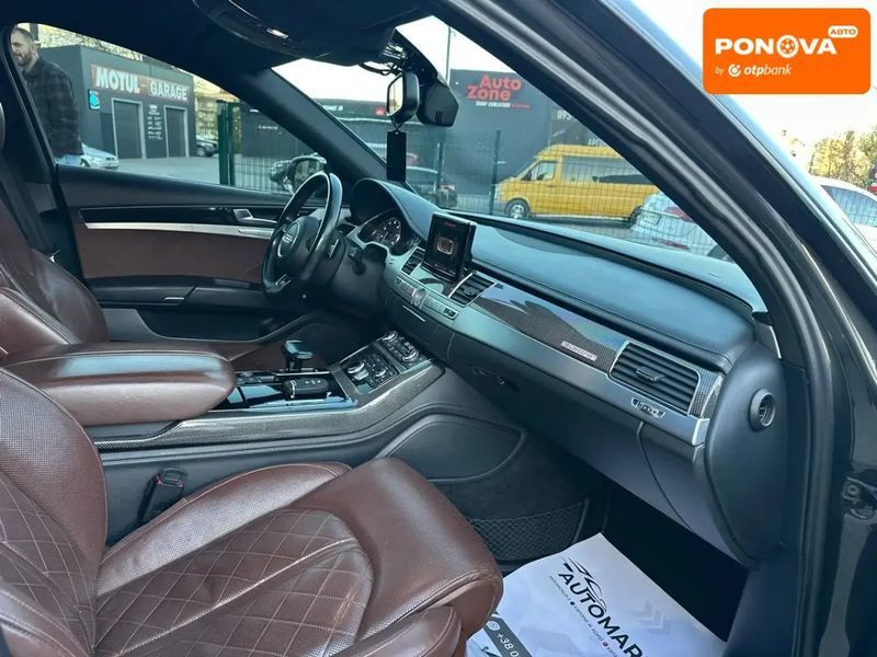 Audi S8, 2013 р., Бензин, 220 тис. км, Седан, Сірий, Івано-Франківськ AT-10416707 фото
