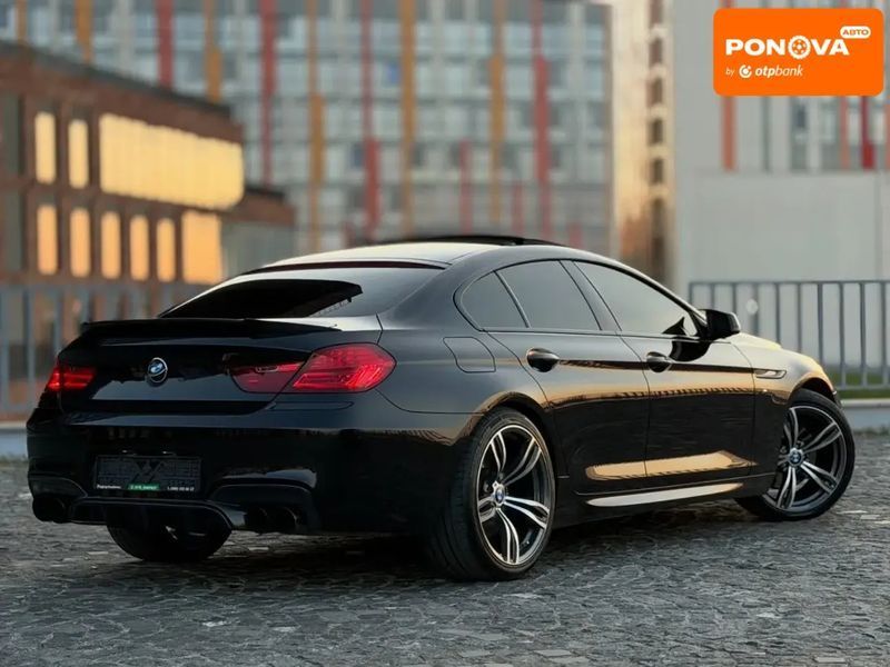 BMW 6 Series, 2013 р., Бензин, 170 тис. км, Седан, Чорний, Дніпро (Дніпропетровськ) AT-10417891 фото