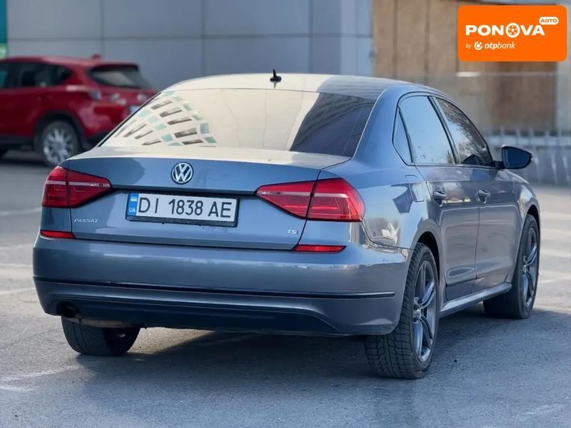 Volkswagen Passat, 2016 р., Бензин, 199 тис. км, Седан, Сірий, Дніпро (Дніпропетровськ) AT-10412259 фото