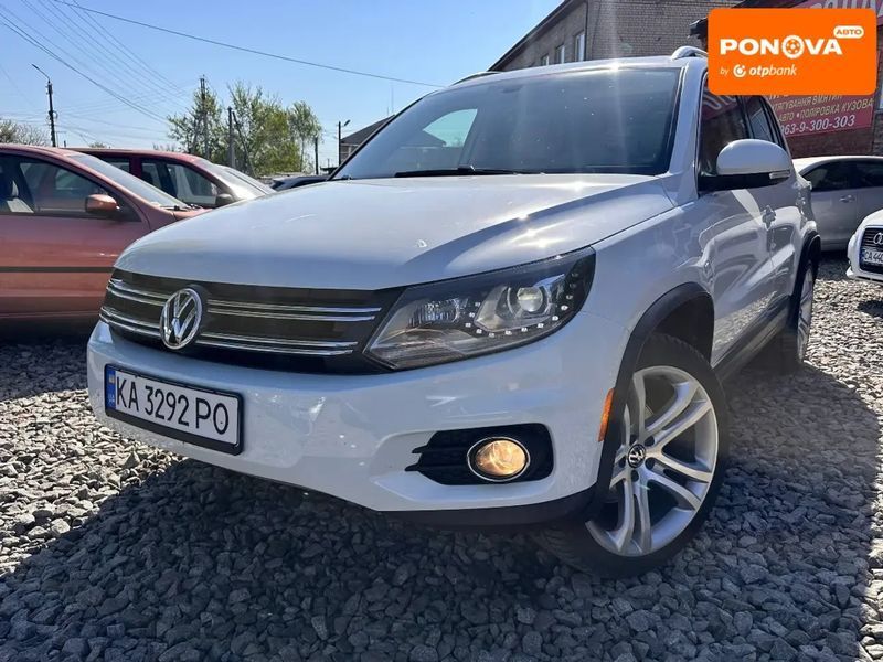 Volkswagen Tiguan, 2015 р., Бензин, 143 тис. км, Позашляховик / Кросовер, Білий, Сміла AT-10416795 фото