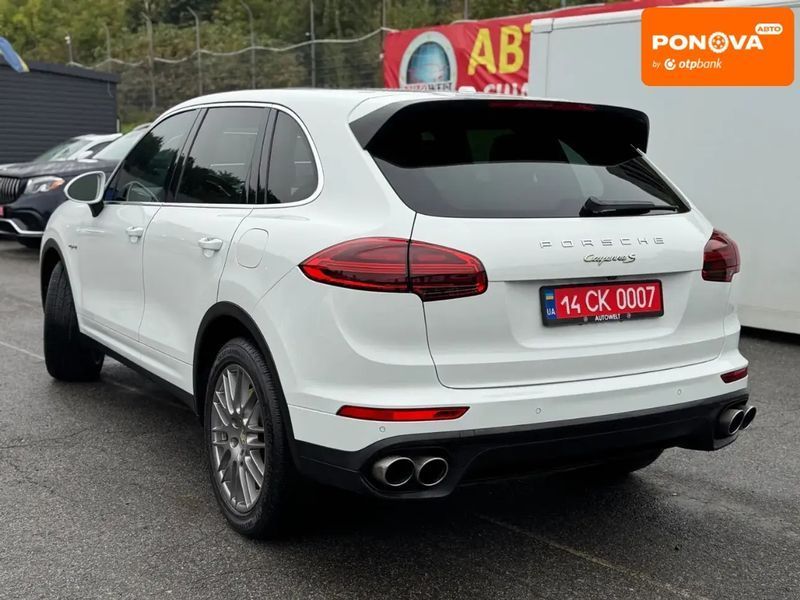 Porsche Cayenne, 2015 р., Гібрид (PHEV), 226 тис. км, Позашляховик / Кросовер, Білий, Львів AT-10403083 фото