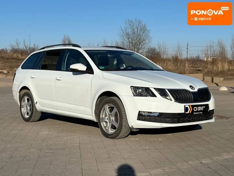 Skoda Octavia, 2018 р., Дизель, 267 тис. км, Універсал, Білий, Львів AT-10411553 фото
