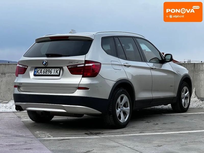 BMW X3, 2012 г., Бензин, 185 тыс. км, Внедорожник / Кроссовер, Серый, Каменское (Днепродзержинск) AT-10407152 фото