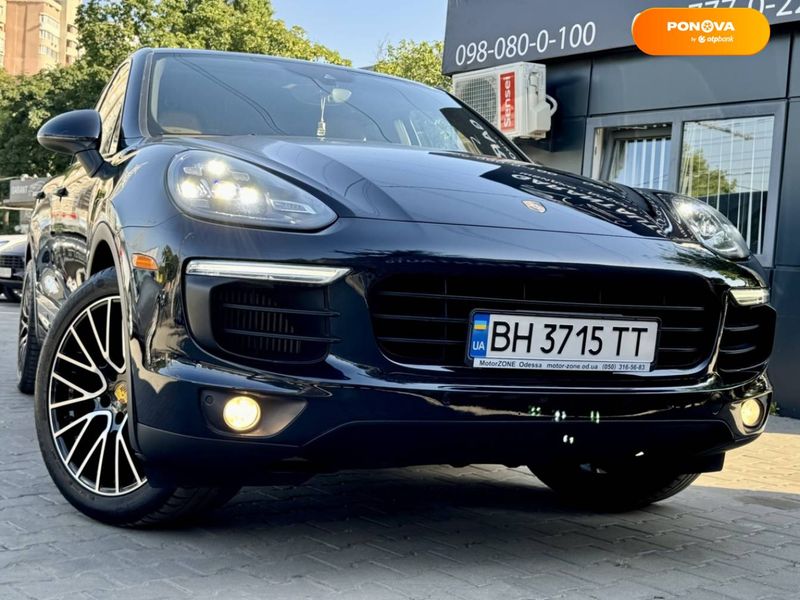 Porsche Cayenne, 2016, Бензин, 3.6 л., 149 тис. км, Позашляховик / Кросовер, Синій, Одеса 108256 фото