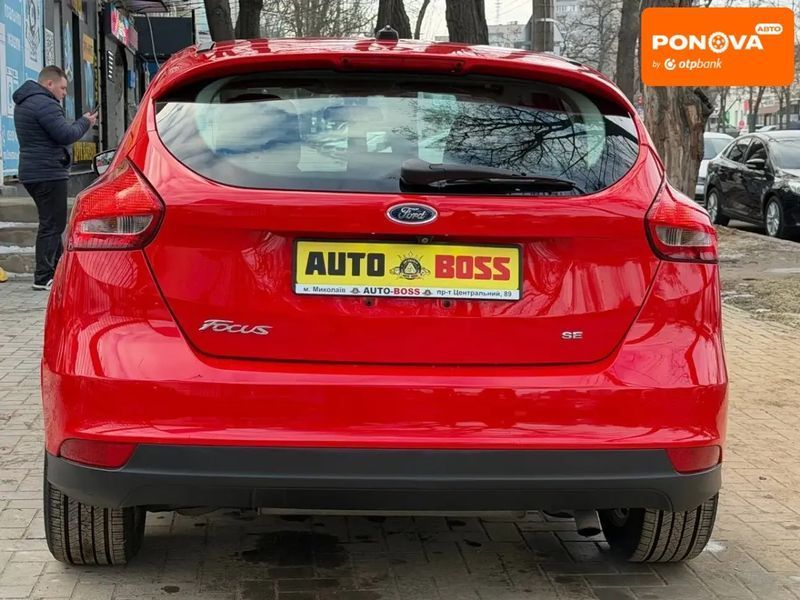 Ford Focus, 2017 р., Бензин, 206 тис. км, Хетчбек, Червоний, Миколаїв AT-10414906 фото