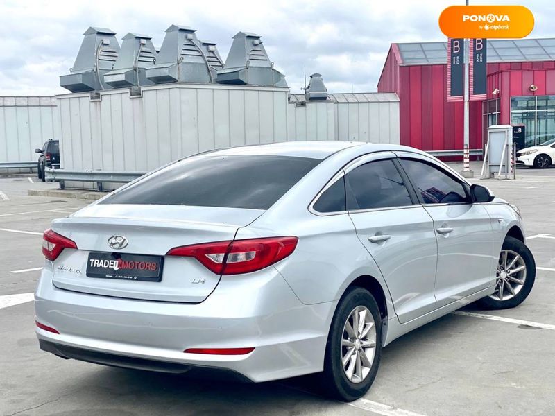 Hyundai Sonata, 2016, Газ, 2 л., 187 тис. км, Седан, Сірий, Київ 39634 фото