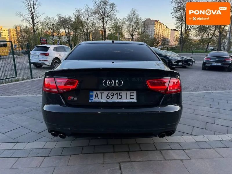 Audi S8, 2013 р., Бензин, 220 тис. км, Седан, Сірий, Івано-Франківськ AT-10416707 фото