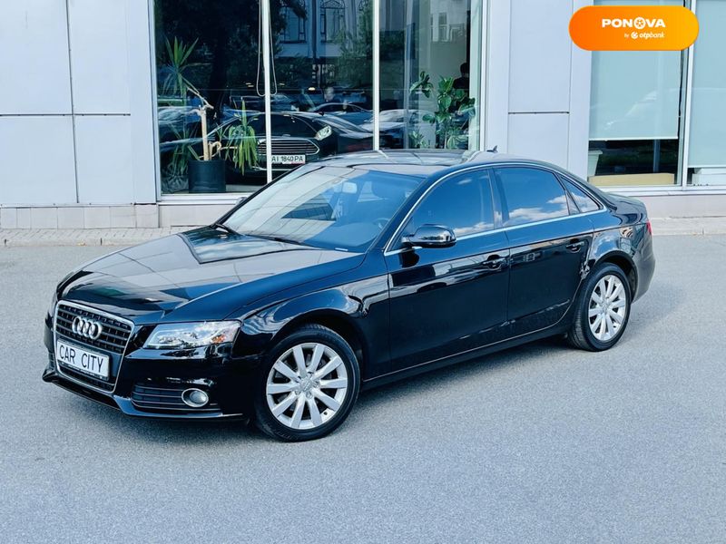 Audi A4, 2011, Бензин, 1.98 л., 109 тис. км, Седан, Чорний, Київ 109874 фото