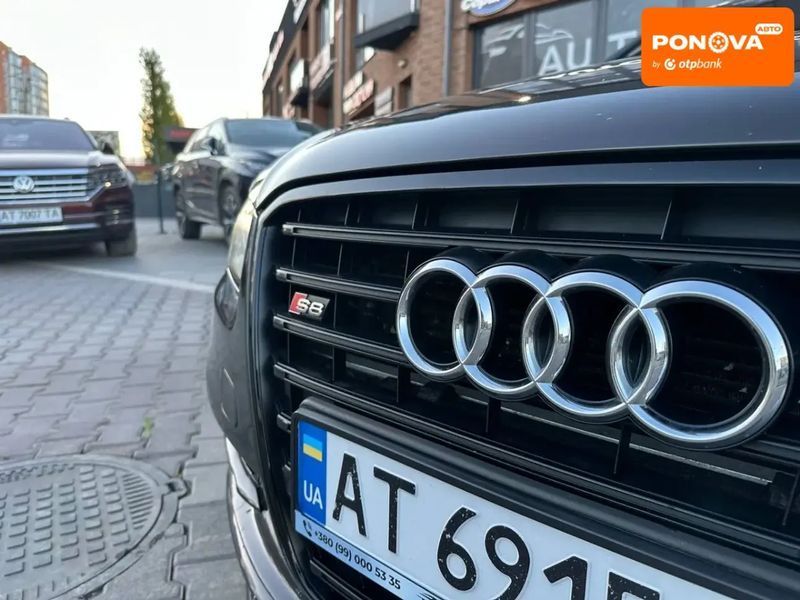 Audi S8, 2013 р., Бензин, 220 тис. км, Седан, Сірий, Івано-Франківськ AT-10416707 фото