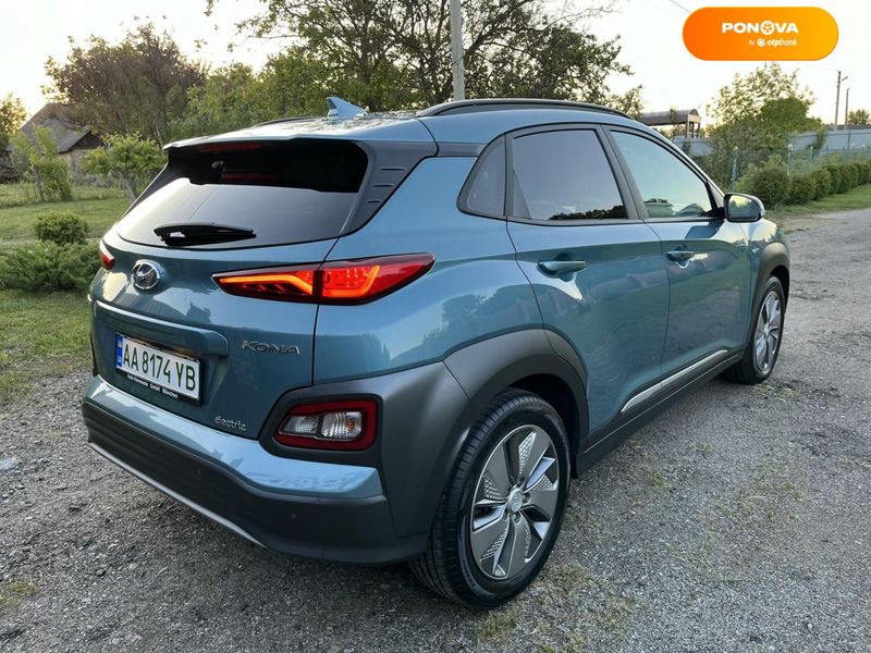 Hyundai Kona, 2019, Електро, 97 тыс. км, Внедорожник / Кроссовер, Синий, Переяслав Cars-Pr-65109 фото