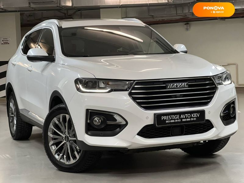 Haval H6, 2020, Бензин, 1.97 л., 30 тис. км, Позашляховик / Кросовер, Білий, Київ 17854 фото