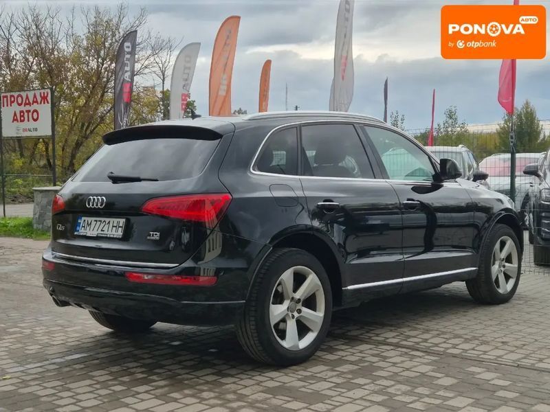 Audi Q5, 2015 г., Дизель, 214 тыс. км, Внедорожник / Кроссовер, Чорный, Бердичев AT-10403258 фото
