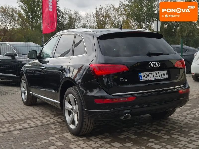 Audi Q5, 2015 г., Дизель, 214 тыс. км, Внедорожник / Кроссовер, Чорный, Бердичев AT-10403258 фото
