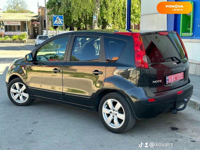 Nissan Note, 2007, Бензин, 1.6 л., 233 тыс. км, Хетчбек, Чорный, Лубни Cars-Pr-68936 фото