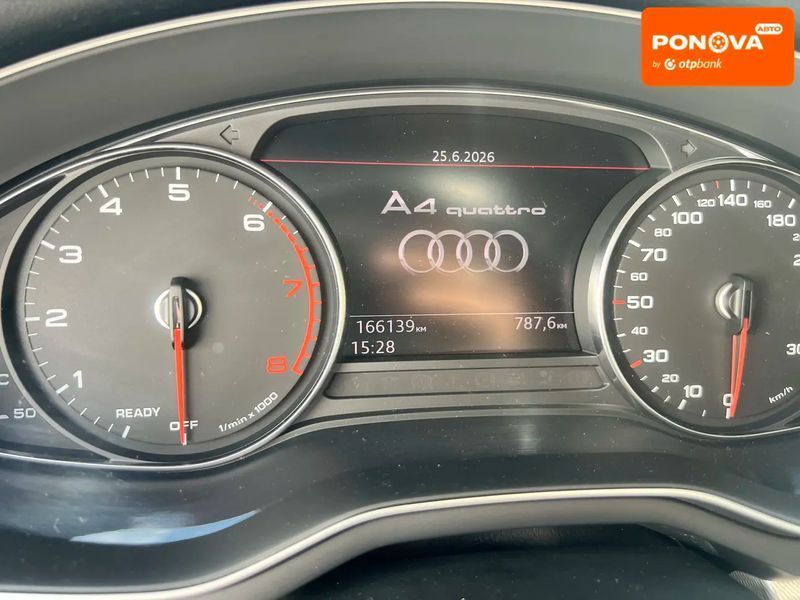Audi A4, 2016 р., Бензин, 166 тис. км, Седан, Чорний, Рівне AT-10420418 фото
