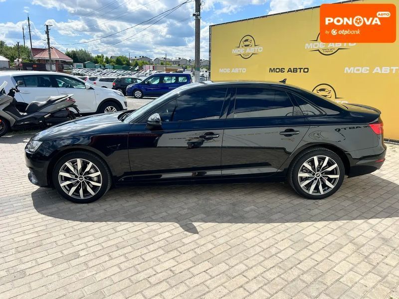 Audi A4, 2016 р., Бензин, 166 тис. км, Седан, Чорний, Рівне AT-10420418 фото