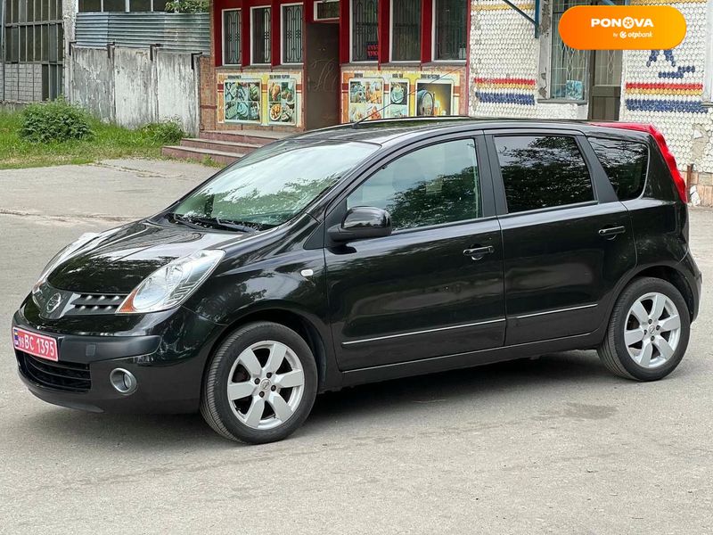 Nissan Note, 2007, Бензин, 1.6 л., 233 тыс. км, Хетчбек, Чорный, Лубни Cars-Pr-68936 фото