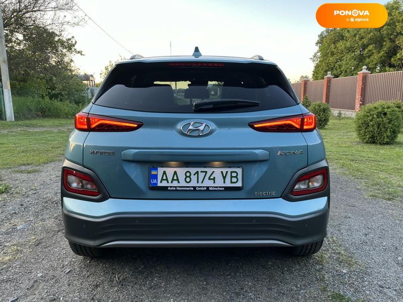 Hyundai Kona, 2019, Електро, 97 тыс. км, Внедорожник / Кроссовер, Синий, Переяслав Cars-Pr-65109 фото