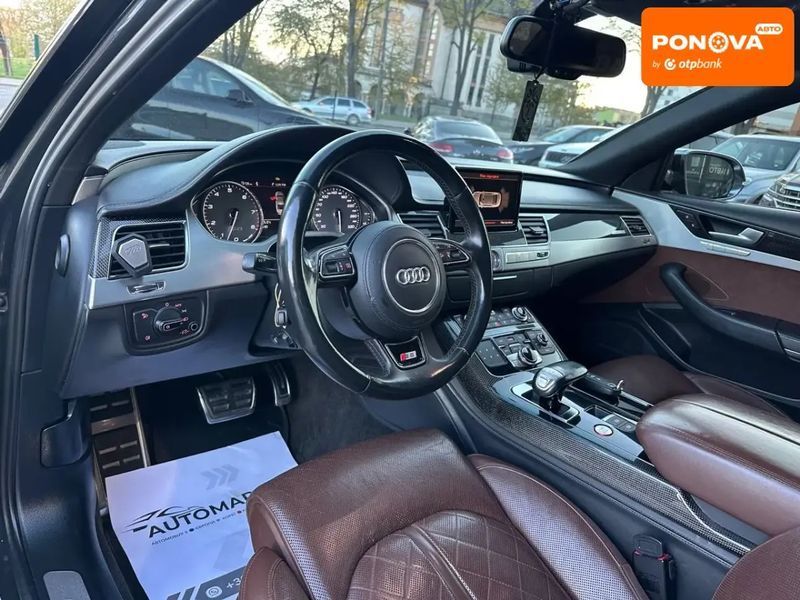 Audi S8, 2013 р., Бензин, 220 тис. км, Седан, Сірий, Івано-Франківськ AT-10416707 фото