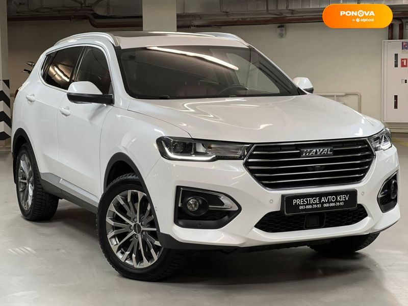 Haval H6, 2020, Бензин, 1.97 л., 30 тис. км, Позашляховик / Кросовер, Білий, Київ 17854 фото