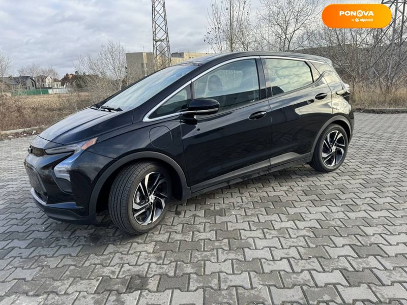 Chevrolet Bolt EV, 2022, Електро, 2 тис. км, Хетчбек, Чорний, Київ Cars-Pr-67711 фото