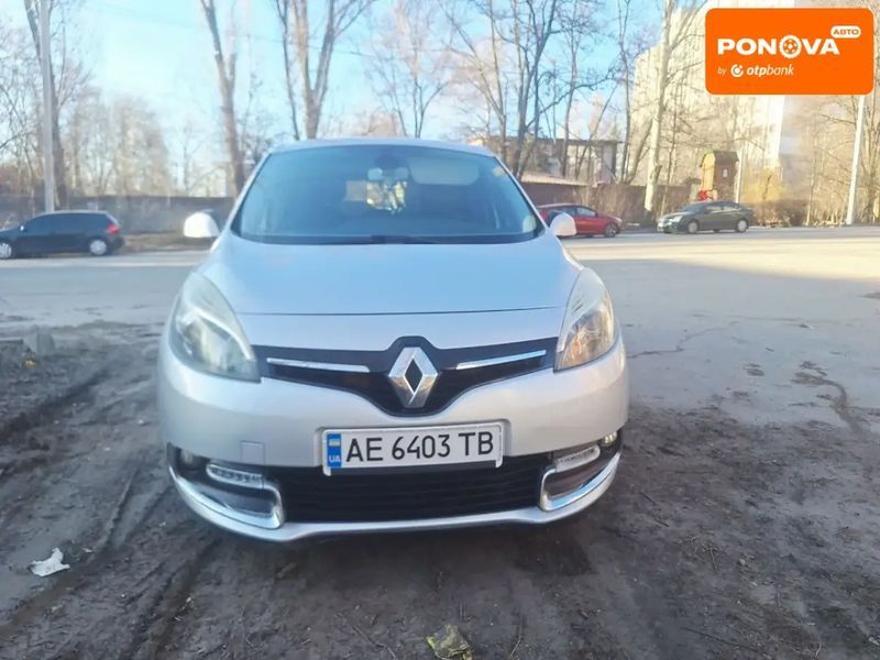 Renault Scenic, 2014 р., Дизель, 350 тис. км, Хетчбек, Сірий, Дніпро (Дніпропетровськ) AT-10412802 фото
