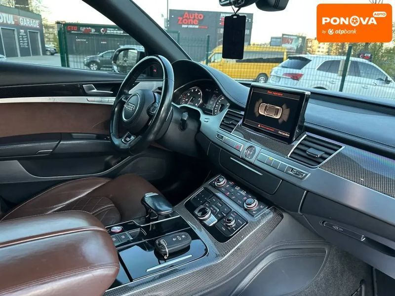Audi S8, 2013 р., Бензин, 220 тис. км, Седан, Сірий, Івано-Франківськ AT-10416707 фото